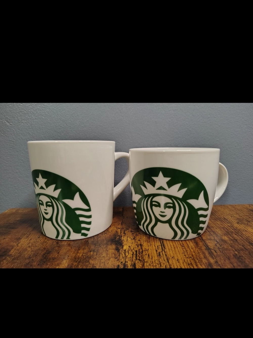 Starbucks Coffee Mug Set Green Mermaid Siren Logo